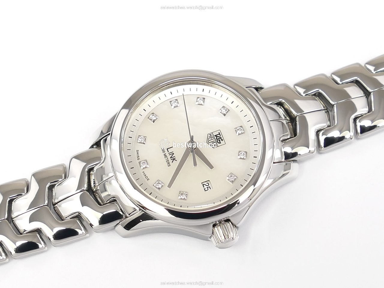 IMG_9085 TAG Heuer Link Lady Womens watch Quartz Steel WJF1317.BA0572 Replica 2