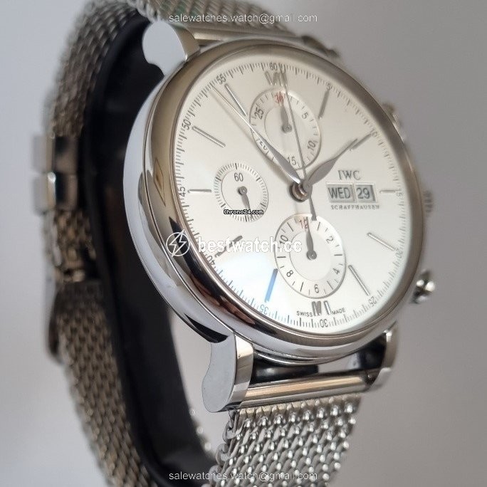 IMG_9085 IWC Portofino Chronograph Mens watch Unisex Automatic Steel IW391009 Replica 2