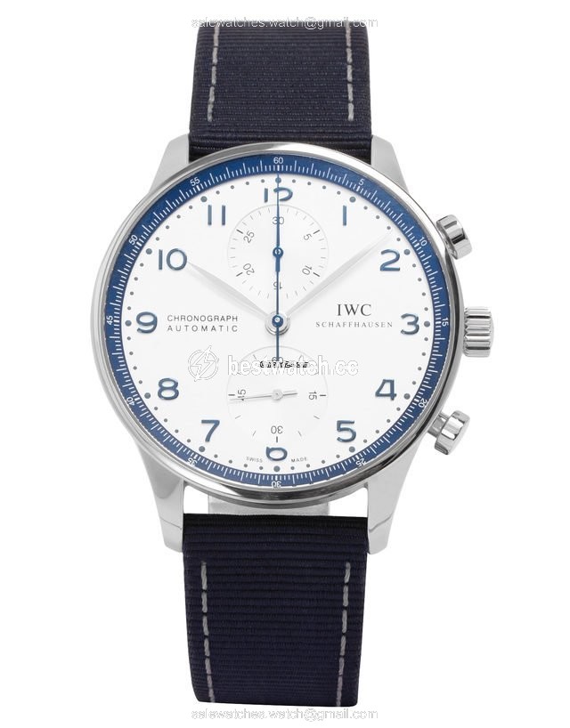 IMG_9085 IWC Portuguese Chronograph Mens watch Unisex Automatic Steel IW371492 Replica 2