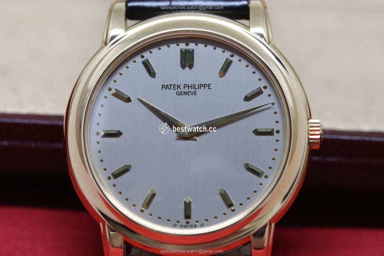 IMG_9085 Patek Philippe Calatrava Mens watch Unisex Automatic Yellow gold 5032J Replica 2
