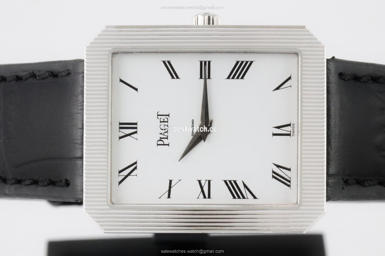 Piaget Protocole Mens watch Unisex Manual winding White gold 90154 Replica 2