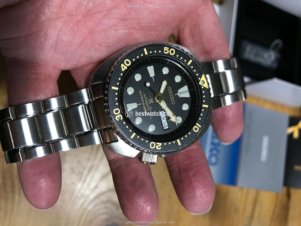 IMG_9085 Seiko Prospex Mens watch Unisex Automatic Steel SRP775K1 Replica 2