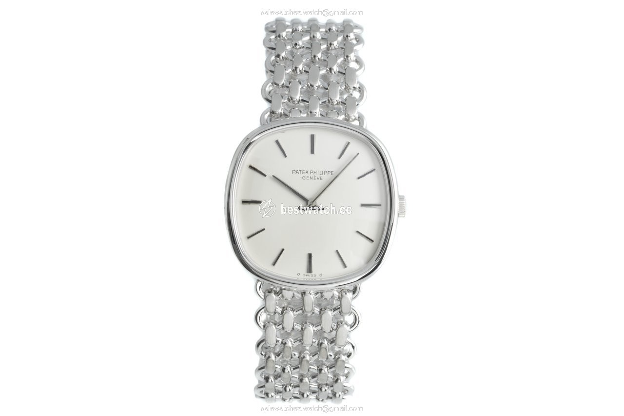 IMG_9085 Patek Philippe Golden Ellipse Mens watch Unisex Manual winding White gold 3644 2 Replica 2