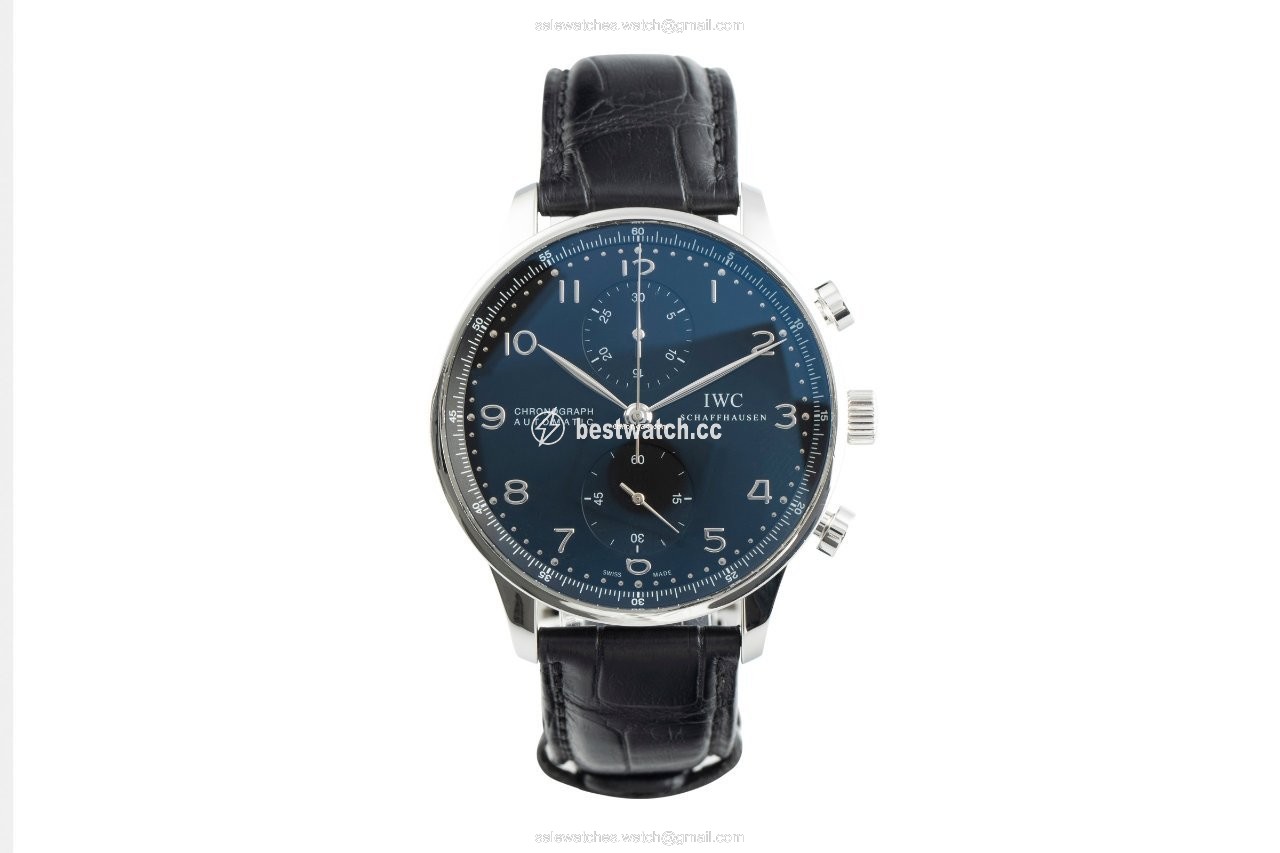 IMG_9085 IWC Portuguese Chronograph Mens watch Unisex Automatic Steel IW3714 Replica 2
