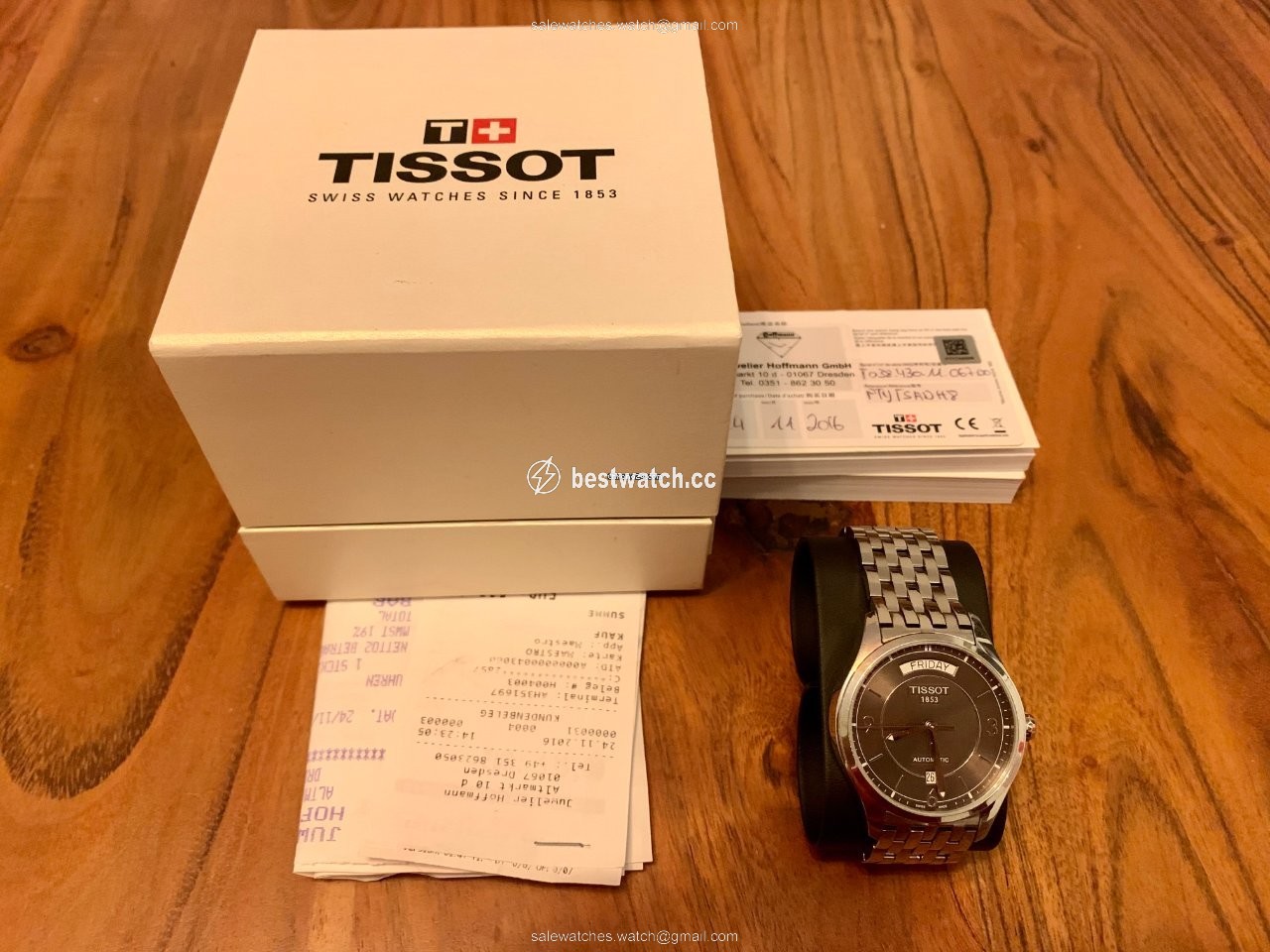 IMG_9085 Tissot T-Classic Mens watch Unisex Automatic Steel T038.430.11.067.00 Replica 2