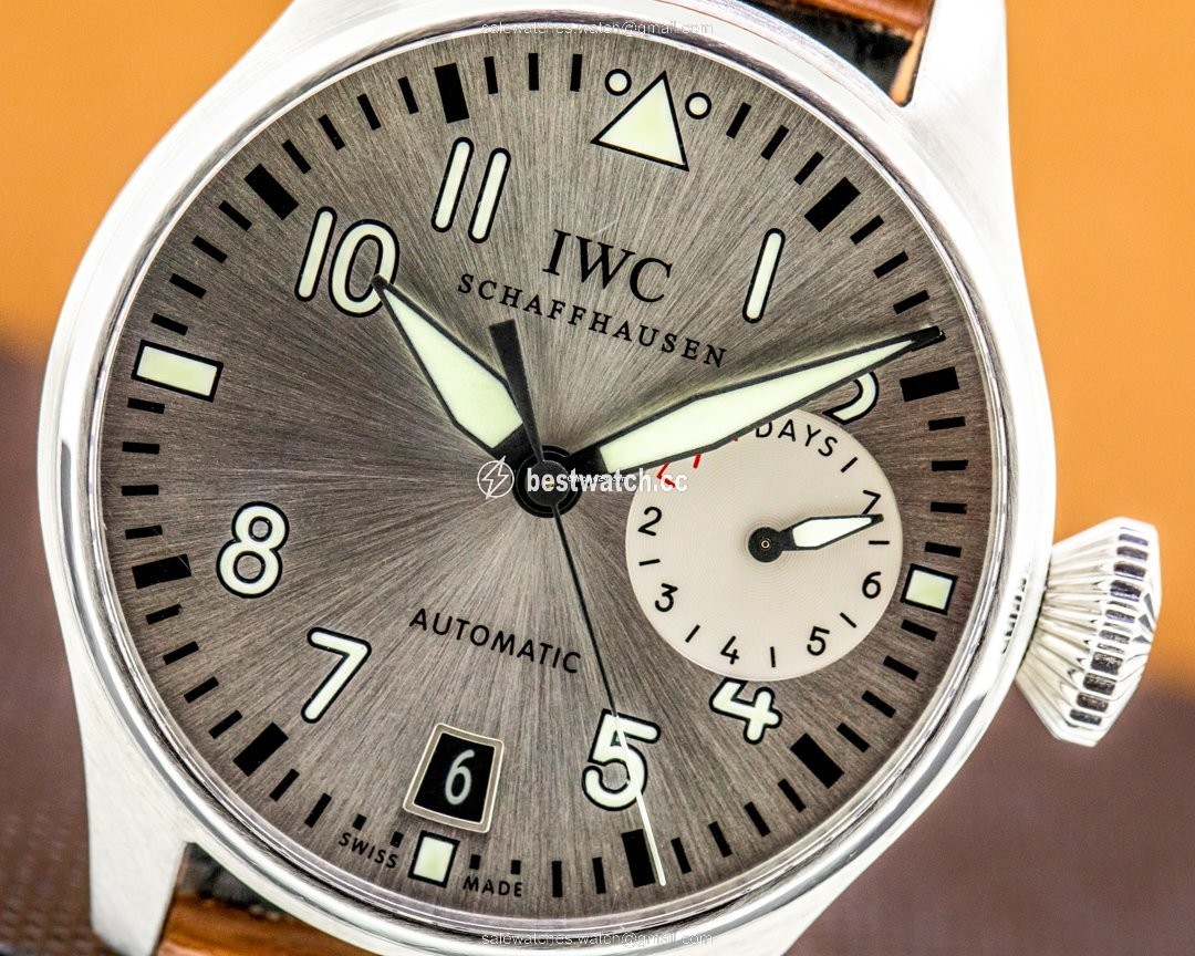 IMG_9085 IWC Big Pilot Mens watch Unisex Automatic Steel IW500906 Replica 2