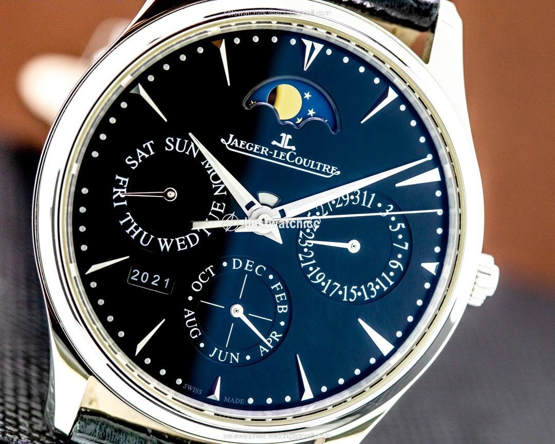 IMG_9085 Jaeger-LeCoultre Master Ultra Thin Perpetual Mens watch Unisex Automatic Steel Q1308470 Replica 2