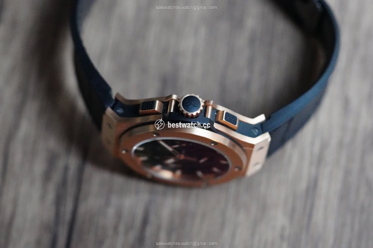 IMG_9085 Hublot Big Bang Aero Bang Mens watch Unisex Automatic Rose gold 311.PX.1180.GR Replica 2