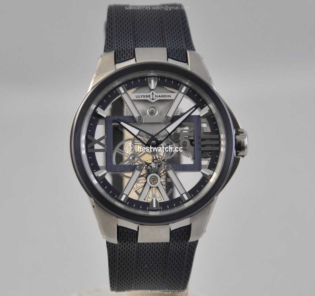IMG_9085 Ulysse Nardin El Toro Black Toro Mens watch Unisex Manual winding Titanium 3713-260-3 03 Replica 2