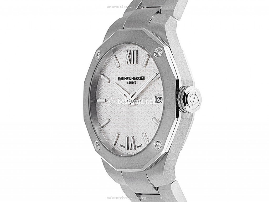 IMG_9085 Baume & Mercier Riviera Mens watch Unisex Quartz Steel M0A10614 Replica 2