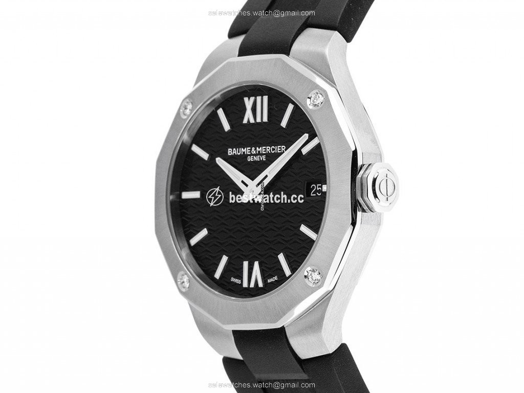 IMG_9085 Baume & Mercier Riviera Mens watch Unisex Quartz Steel MOA10613 Replica 2