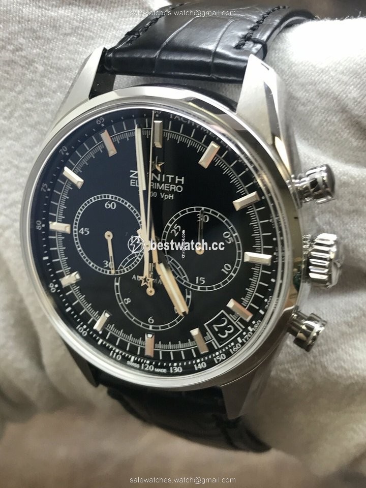 IMG_9085 Zenith El Primero 36000 VpH Automatic Steel 36 Replica 2