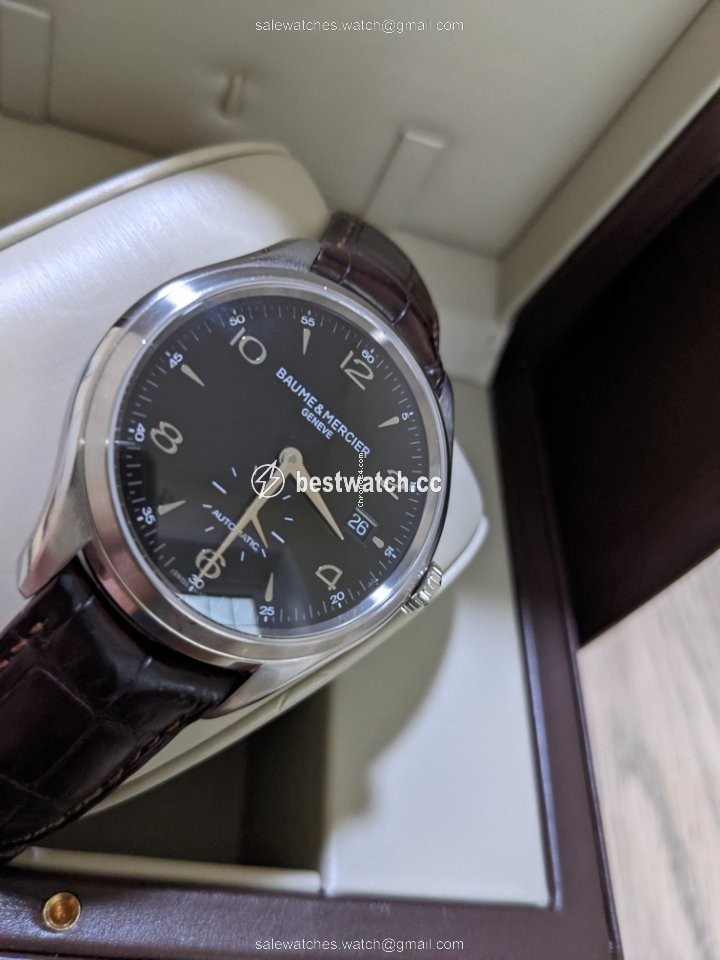 IMG_9085 Baume & Mercier Clifton Mens watch Unisex Automatic Steel MOA10100 Replica 2