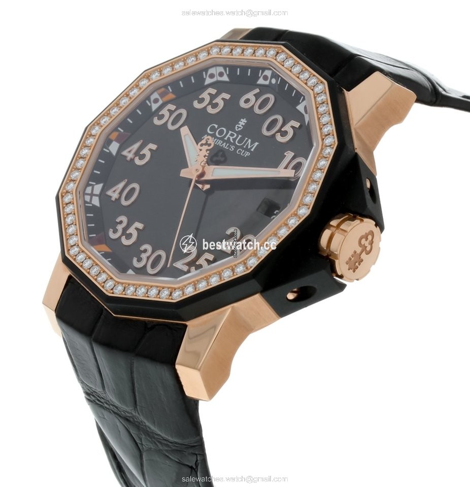 Corum Admirals Cup Competition 40 Mens watch Unisex Automatic Rose gold 082.954.85 0081 PN33 Replica 2