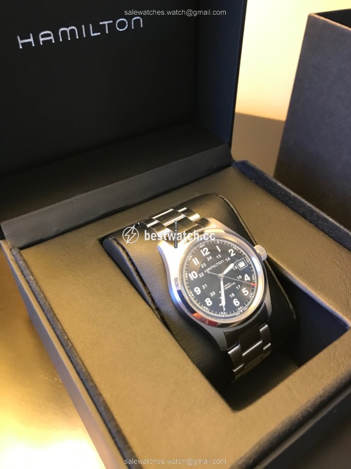 Hamilton Khaki Field Mens watch Unisex Automatic Steel H70455133 Replica 2