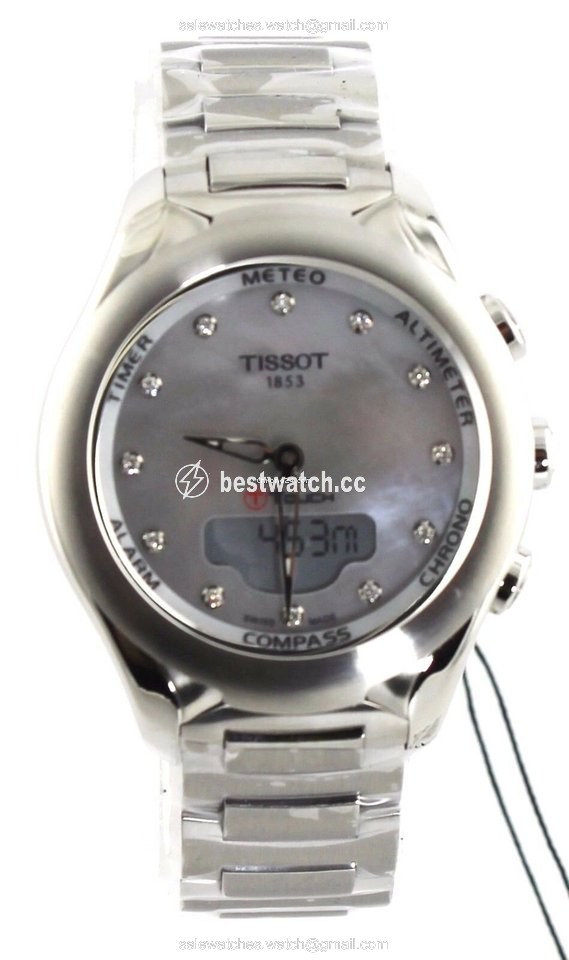 IMG_9085 Tissot Touch Womens watch Quartz Steel T075.220.11.106.00 Replica 2