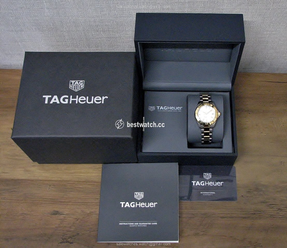 IMG_9085 TAG Heuer Aquaracer Lady Womens watch Quartz Gold Steel WBD1320.BB0320 Replica 2