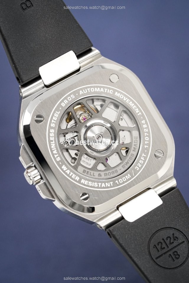 IMG_9085 Bell & Ross BR 05 Automatic Steel BR05A.BL.ST.SRB Replica 2