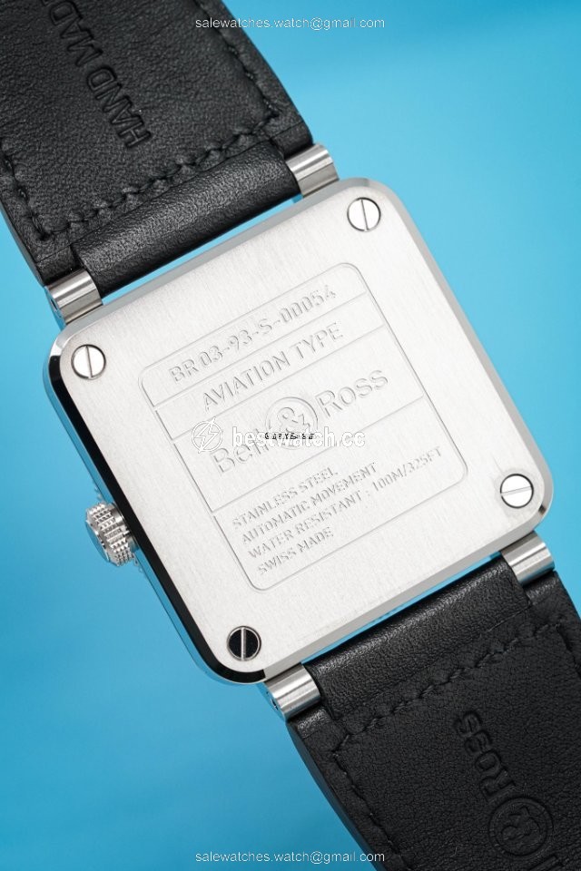 Bell & Ross BR 03 Automatic Steel BR0393.BL.ST.SCA Replica 2