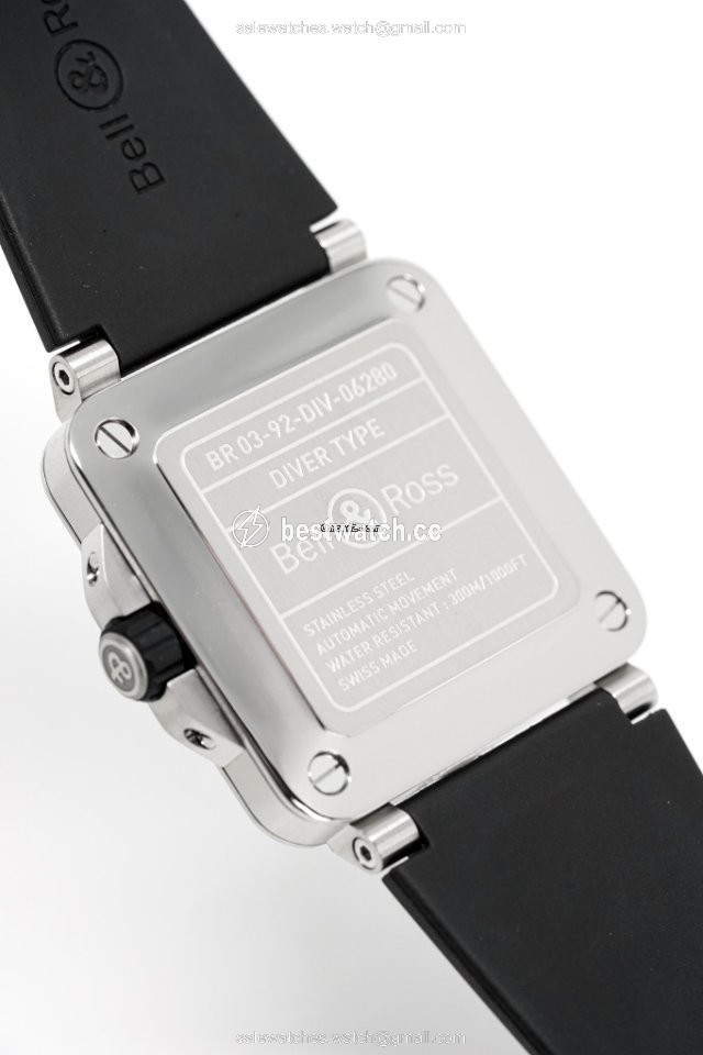 IMG_9085 Bell & Ross BR 03-92 Steel Automatic Steel BR0392.D.BL.ST.SRB Replica 2