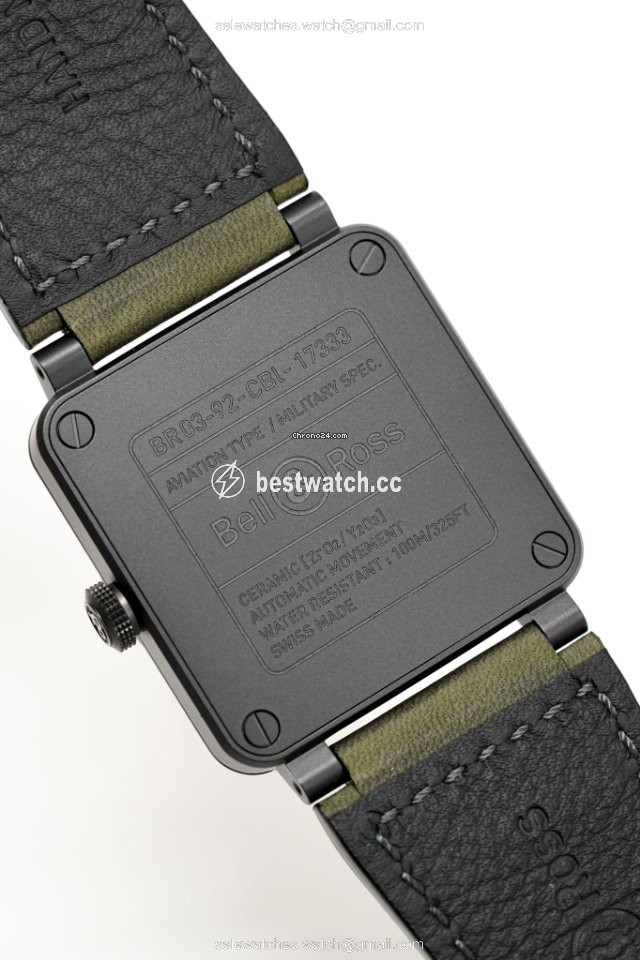 Bell & Ross BR 03-92 Ceramic Automatic Ceramic BR0392.BL3.CE.SCA Replica 2