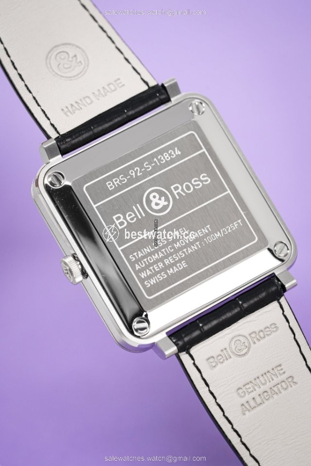 IMG_9085 Bell & Ross BR S Automatic Steel BRS92.BLC.ST.SCR Replica 2