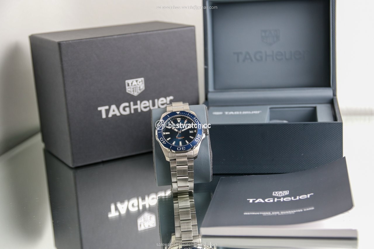 IMG_9085 TAG Heuer Aquaracer 300M Mens watch Unisex Quartz Steel WAY111C.BA0928 Replica 2