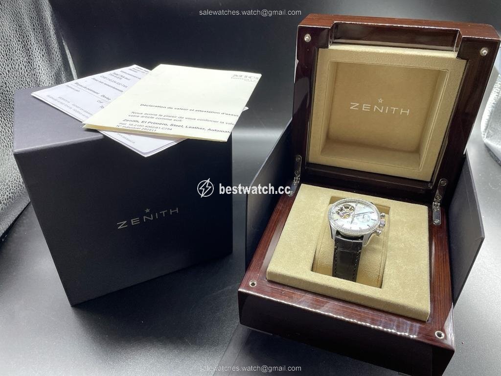 Zenith El Primero Chronomaster Lady Womens watch Automatic Steel 16.2150.4062 81.C754 Replica 2
