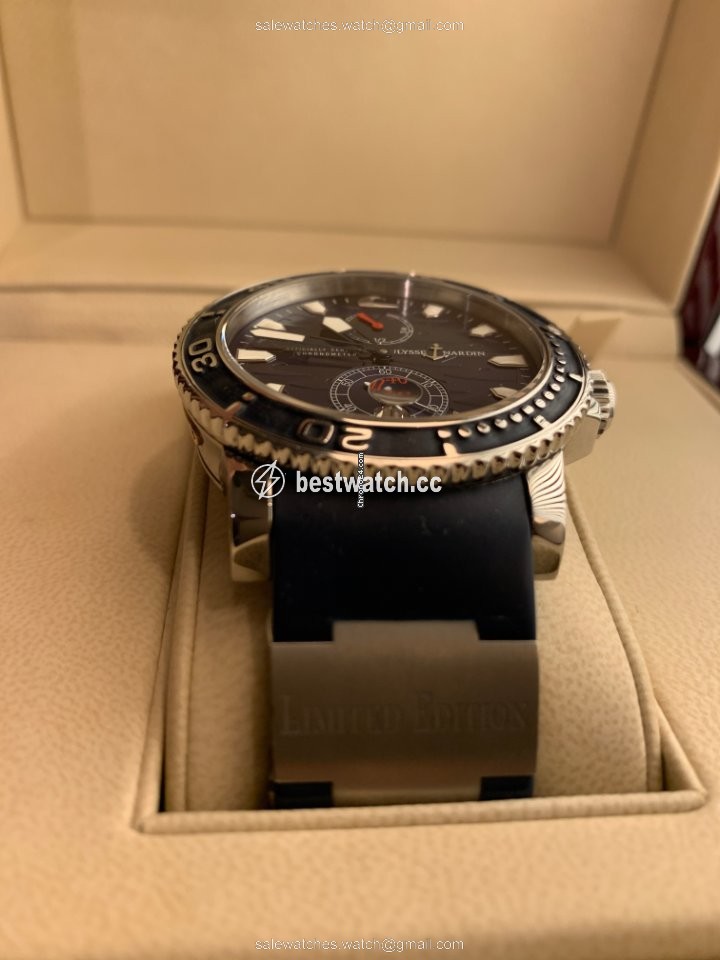 Ulysse Nardin Maxi Marine Diver Mens watch Unisex Automatic Steel 263-36LE-3 Replica 2