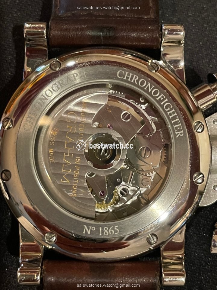 Graham Chronofighter R.A.C. Mens watch Unisex Automatic Steel 2CRBS Replica 2