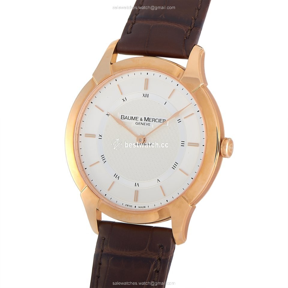 Baume & Mercier Mens watch Unisex Manual winding Rose gold M0A08801 Replica 2