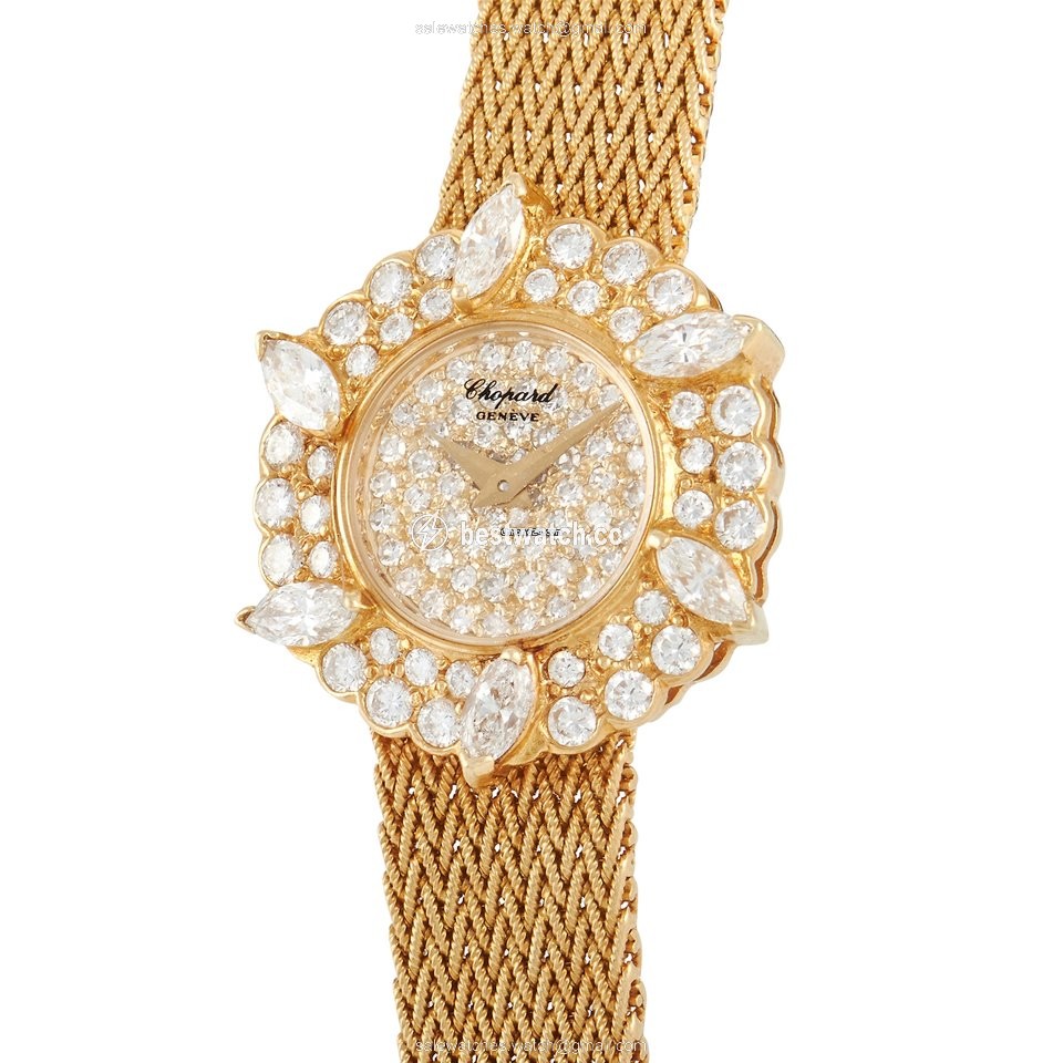 IMG_9085 Chopard Mens watch Unisex Quartz Yellow gold 424162 Replica 2