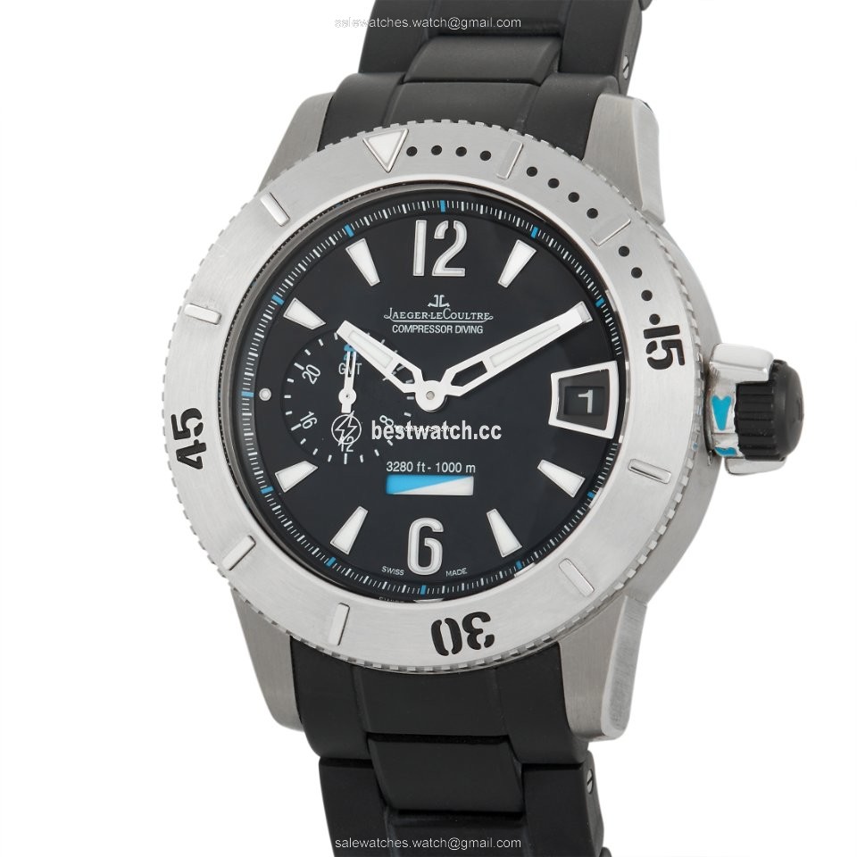 Jaeger-LeCoultre Master Compressor Diving GMT Mens watch Unisex Automatic Titanium 160.T.05 Replica 2