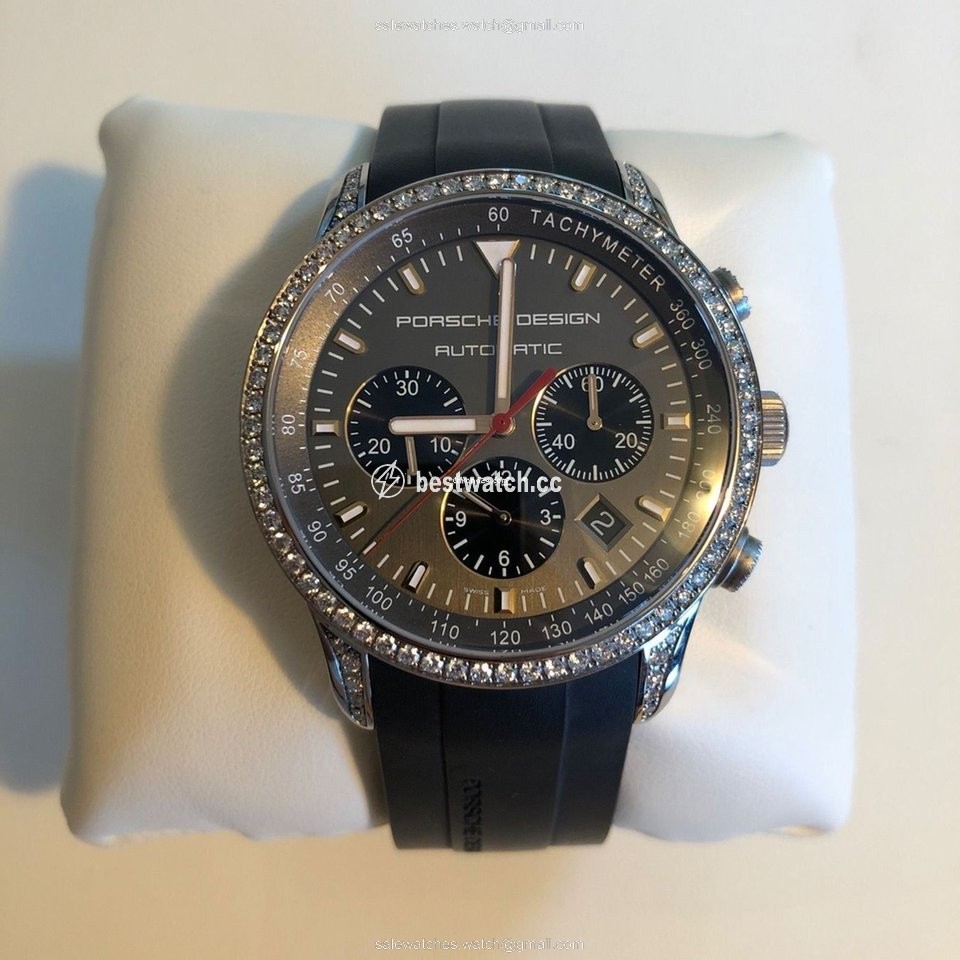 IMG_9085 Porsche Design Dashboard Mens watch Unisex Automatic White gold 6612.67 1 Replica 2