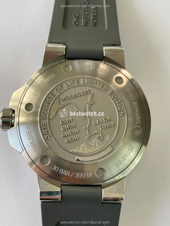 Oris Aquis Date Mens watch Unisex Automatic Steel 01 733 7730 4125-Set MB Replica 2