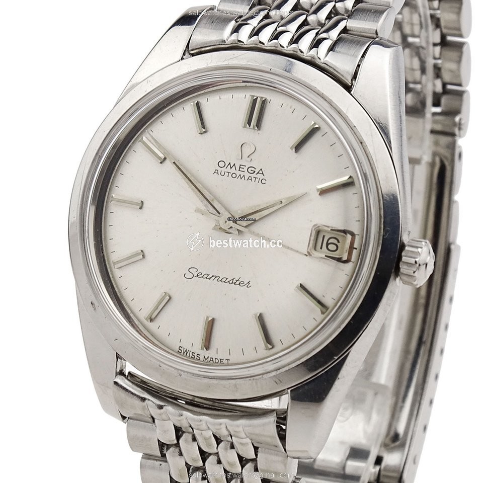 Omega Seamaster Mens watch Unisex Automatic Steel 166.010 Replica 2