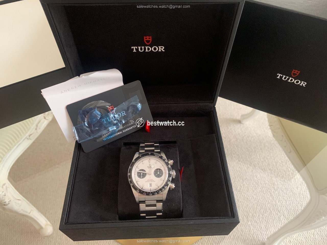 Tudor Black Bay Chrono Mens watch Unisex Automatic Steel 79360N-0002 Replica 2