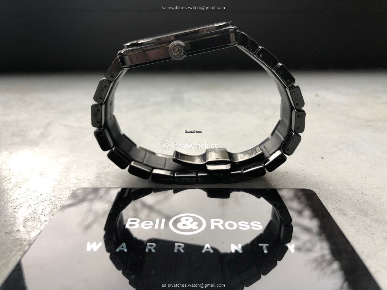 IMG_9085 Bell & Ross BR S Mens watch Unisex Automatic Ceramic BRS-98-BCS Replica 2