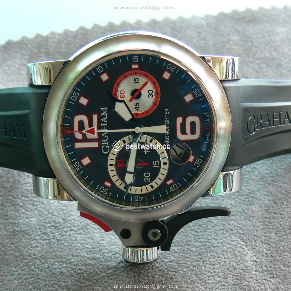 IMG_9085 Graham Chronofighter R.A.C. Mens watch Unisex Automatic Steel 2TRAS. Replica 2
