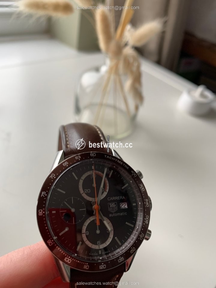 TAG Heuer Carrera Calibre 16 Mens watch Unisex Automatic Steel CV2013 Replica 2