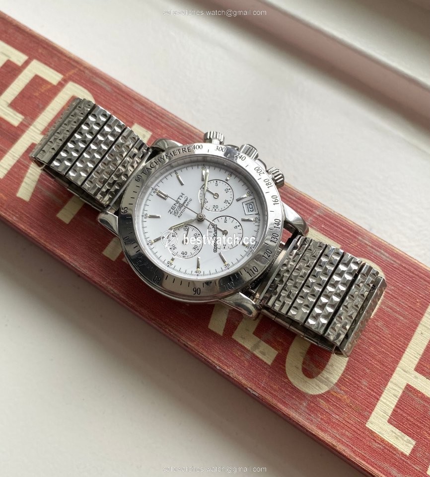IMG_9085 Zenith El Primero Chronograph Mens watch Unisex Automatic Steel 01-0360-400 Replica 2