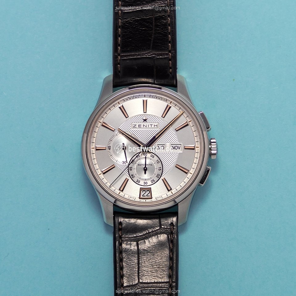 IMG_9085 Zenith El Primero Winsor Annual Calendar Mens watch Unisex Automatic Steel 03.2070.4054 02.C711 Replica 2