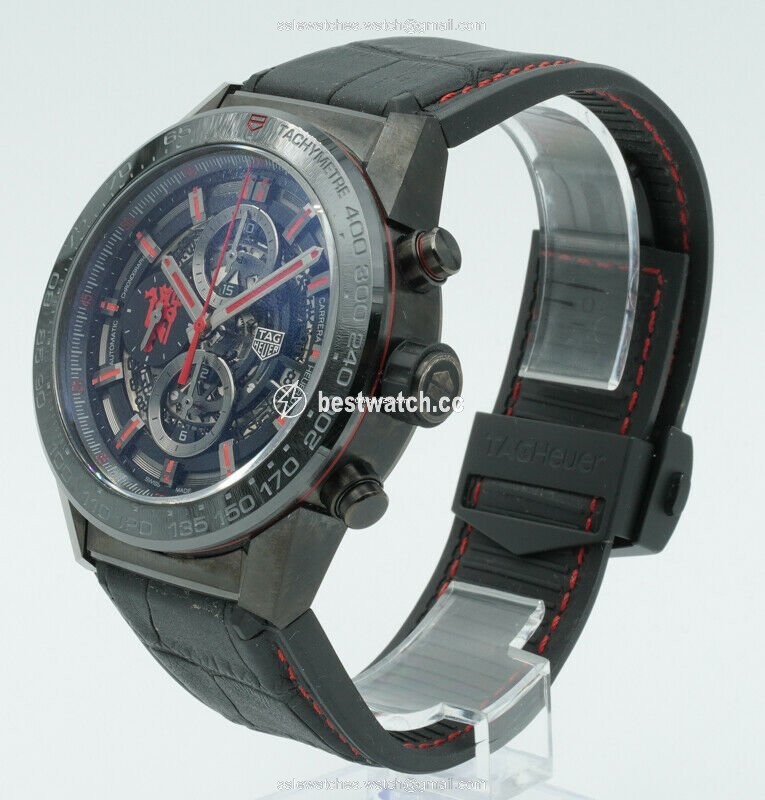 TAG Heuer Carrera Calibre HEUER 01 Mens watch Unisex Automatic Ceramic CAR2A1J.FC6400 Replica 2