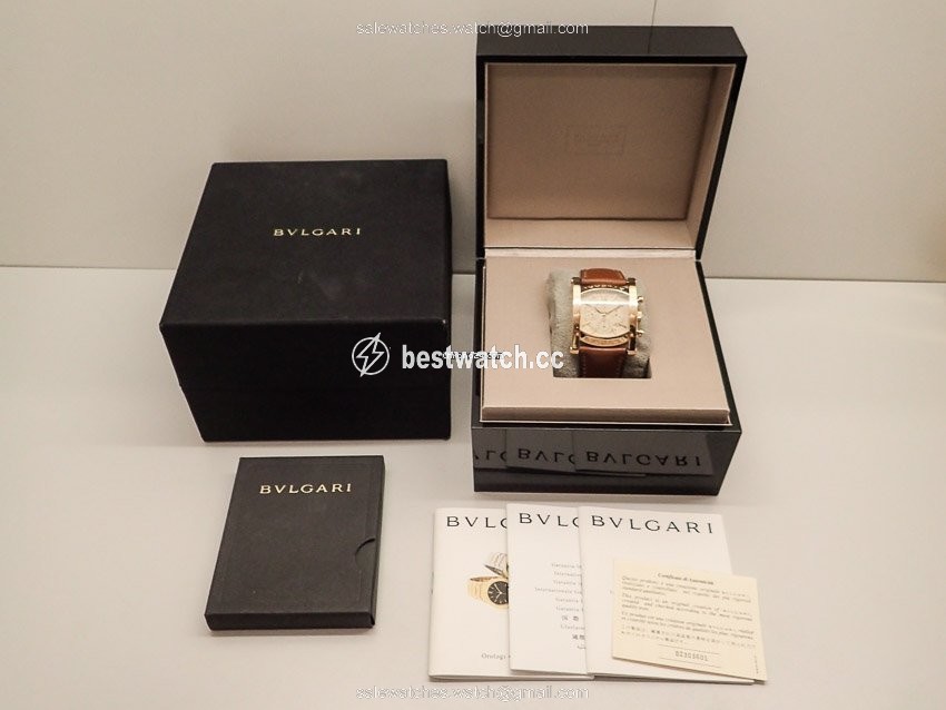 Bulgari Assioma Mens watch Unisex Automatic Yellow gold AA 44 G CH Replica 2