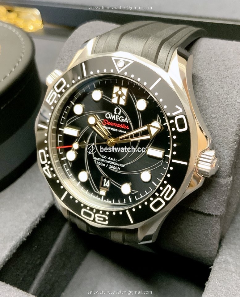 Omega Seamaster Diver 300 M Mens watch Unisex Automatic Steel 210.22.42.20.01.004 Replica 2