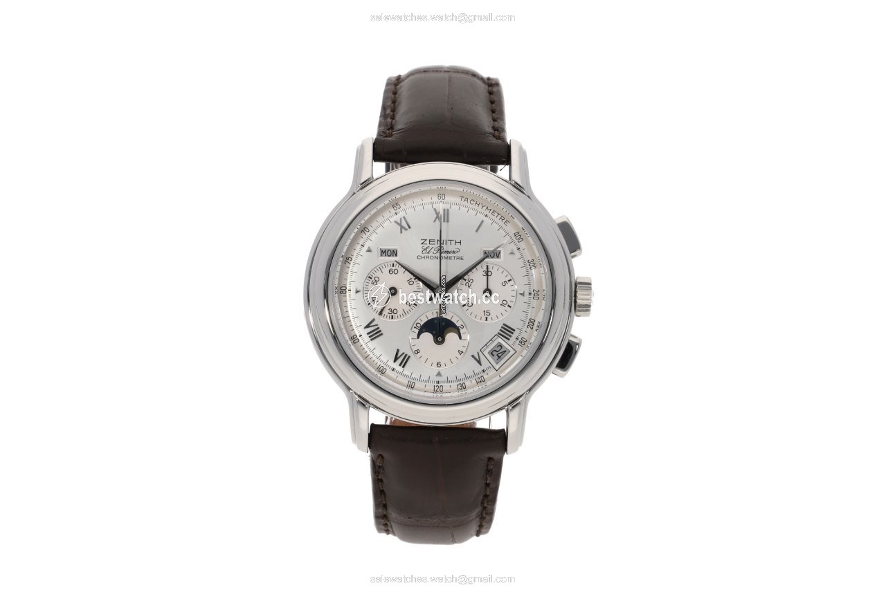 IMG_9085 Zenith El Primero Mens watch Unisex Automatic Steel 01.240.410 Replica 2