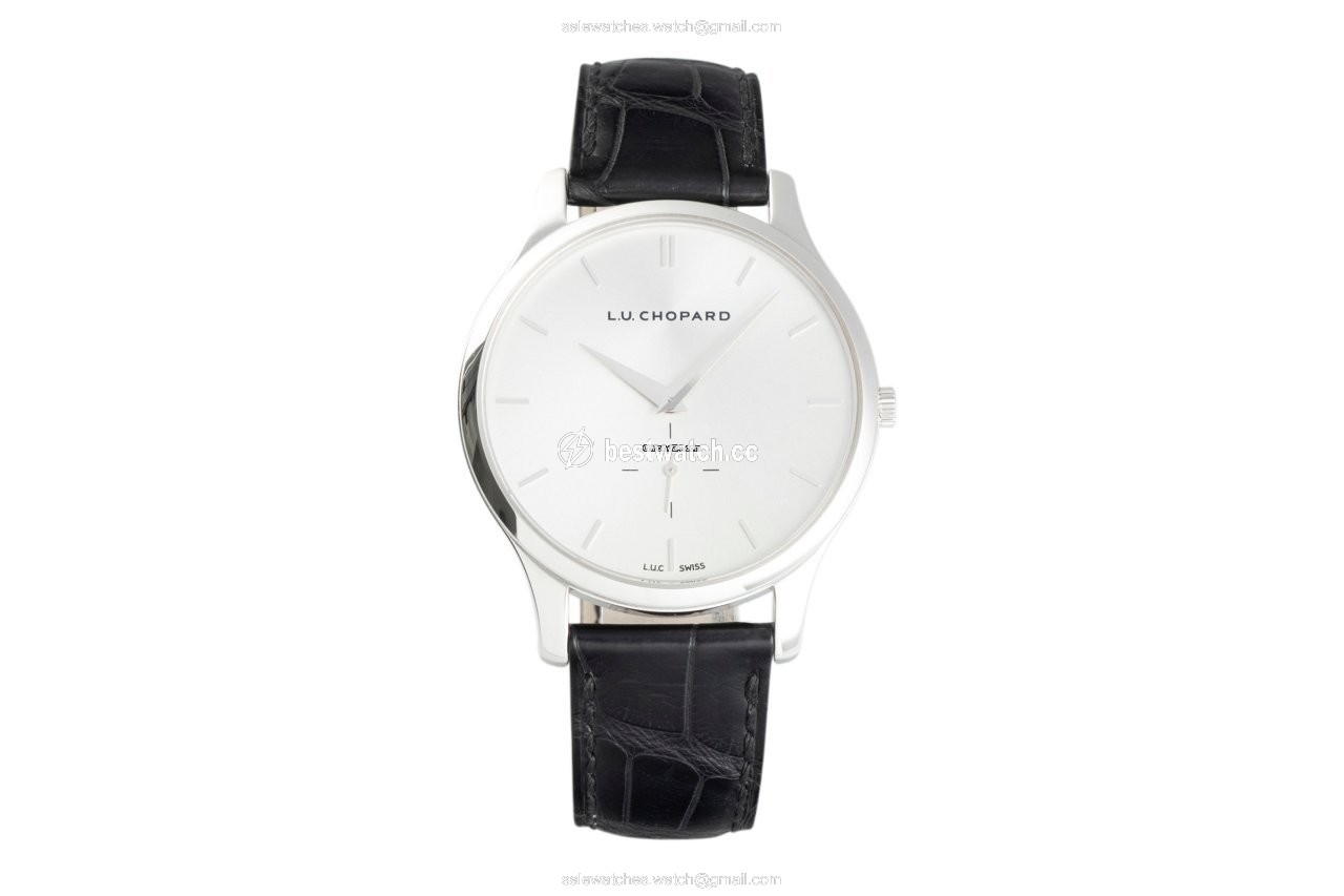 IMG_9085 Chopard L.U.C Mens watch Unisex Automatic White gold 161920-1004 Replica 2