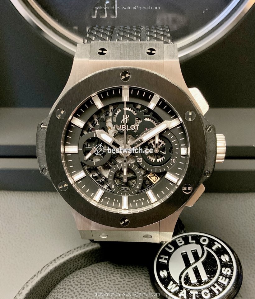 IMG_9085 Hublot Big Bang Aero Bang Mens watch Unisex Automatic Steel 311.SM.1170.GR Replica 2
