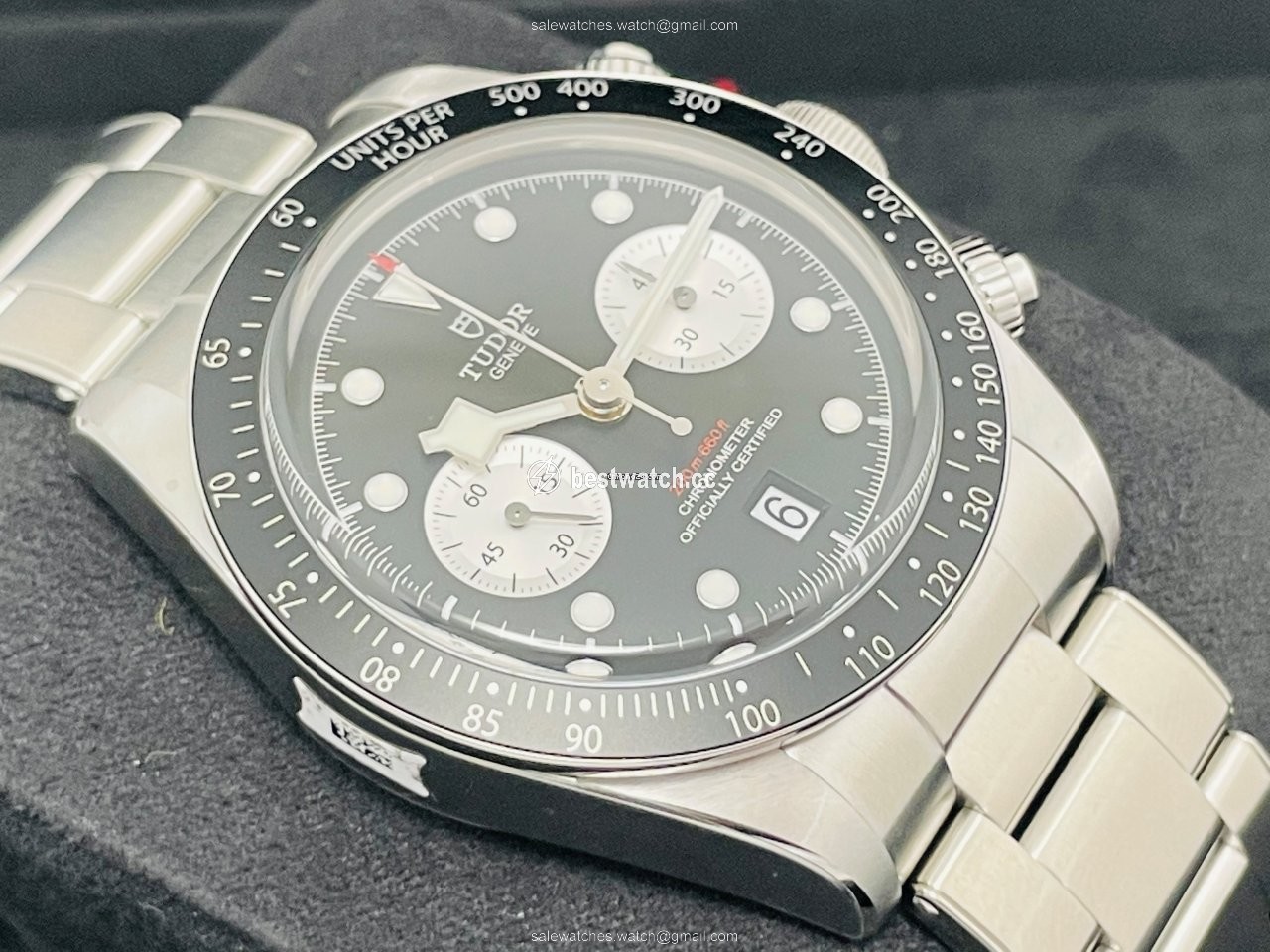 IMG_9085 Tudor Black Bay Chrono Mens watch Unisex Automatic Steel M79360N Replica 2