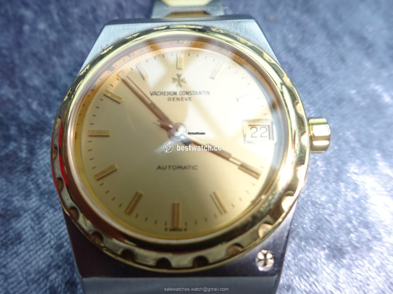 IMG_9085 Vacheron Constantin Mens watch Unisex Automatic Gold Steel 46003. Wertanlage Replica 2